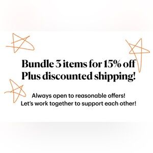Bundle and save!!
